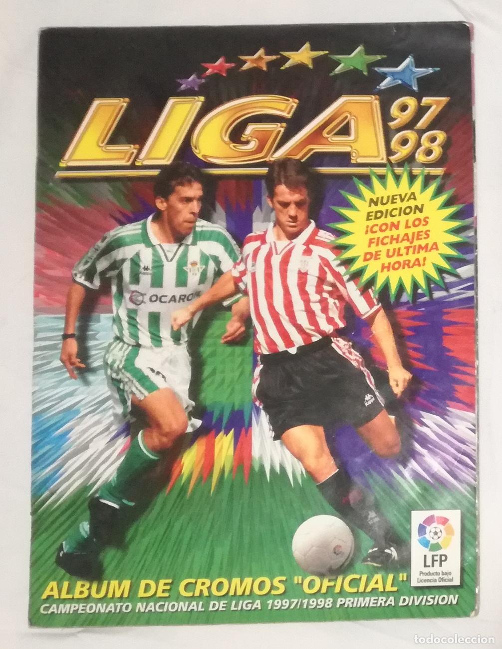 &Aacute;lbum de f&uacute;tbol completo: Album de futbol 1997-98, ESTE: 395 cromos, 40 dobles, todos los fichajes, Bruno Caires