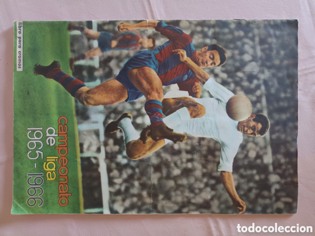 &Aacute;lbum de f&uacute;tbol completo: DISGRA CAMPEONATO DE LIGA 1965-66 COMPLETO