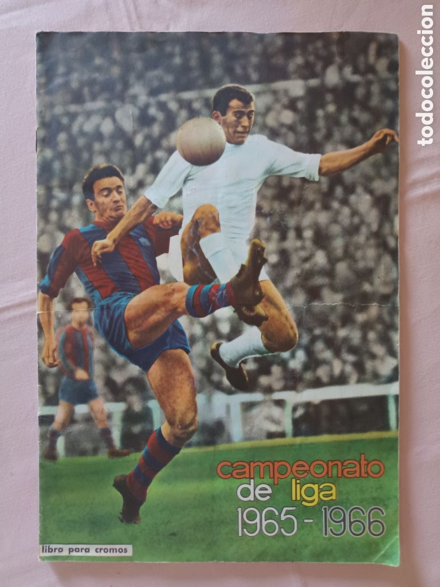 &Aacute;lbum de f&uacute;tbol completo: DISGRA CAMPEONATO DE LIGA 1965-66 COMPLETO