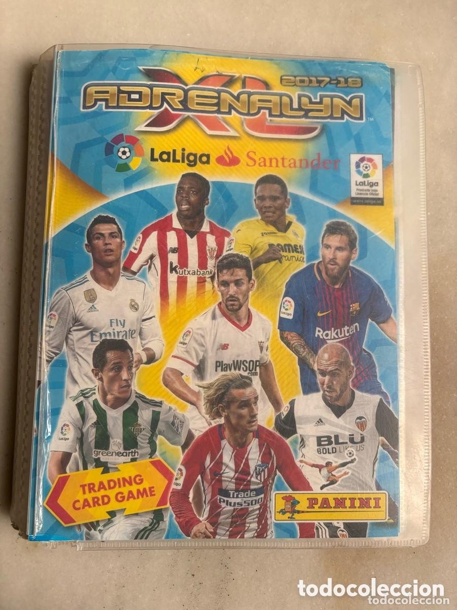 Complete Football Album: Fichero de 180 Cromos fichas la Liga, Adrenaline, 2017 2018 Panini