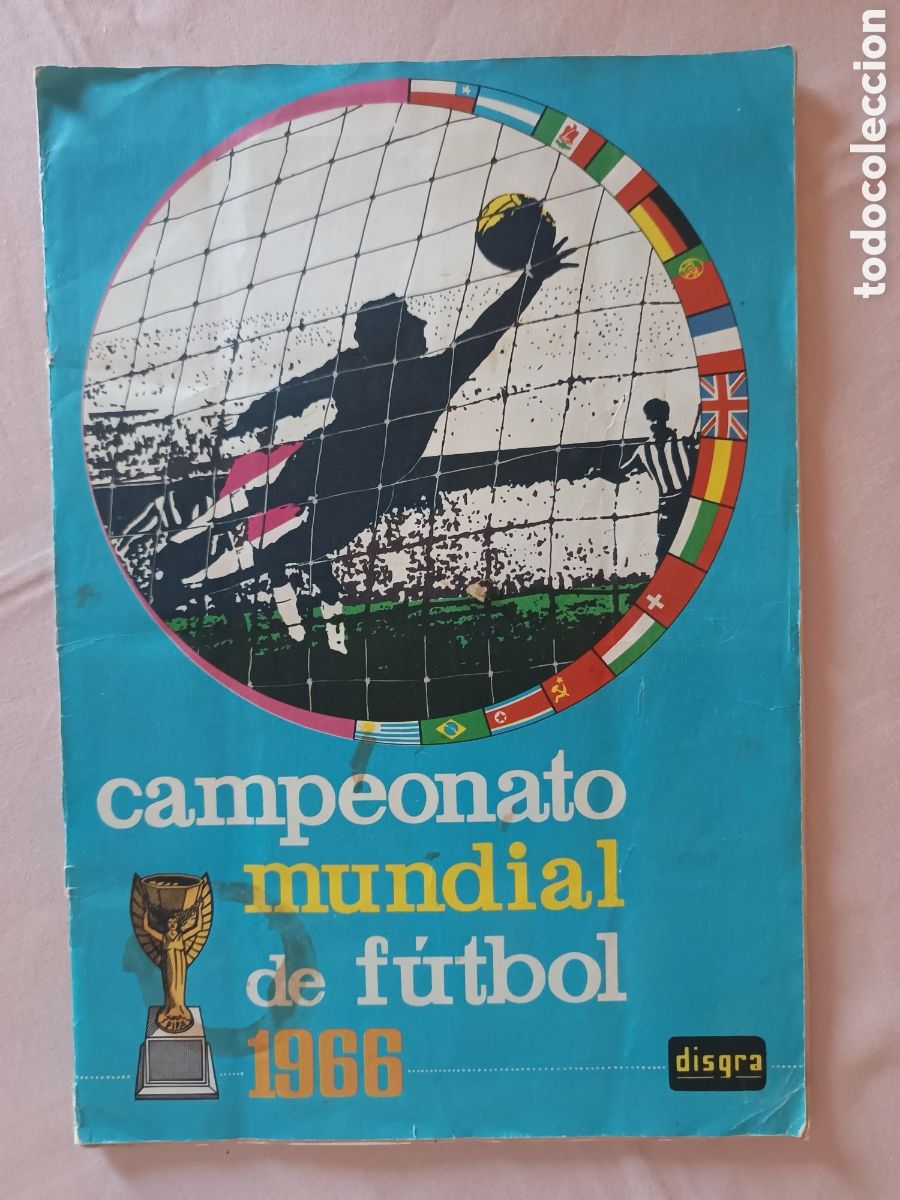 &Aacute;lbum de f&uacute;tbol completo: DISGR&Aacute; CAMPEONATO MUNDIAL DE F&Uacute;TBOL 1966