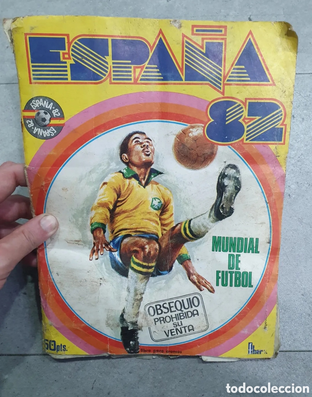 Complete Football Album: SALIDA 0.01&euro;. Album de cromos Espa&ntilde;a 82. Ed. Fher. (L28)