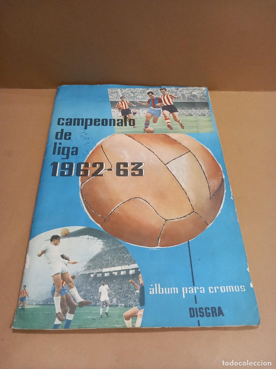 &Aacute;lbum de f&uacute;tbol completo: &Aacute;LBUM DE F&Uacute;TBOL COMPLETO CAMPEONATO DE LIGA 1962-1963 DISGRA (G)