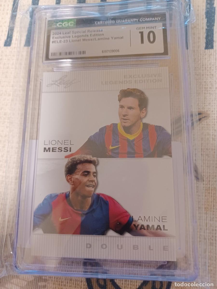 &Aacute;lbum de f&uacute;tbol completo: CARTA #ELE23 LIONEL MESSI/ LAMINE YAMAL