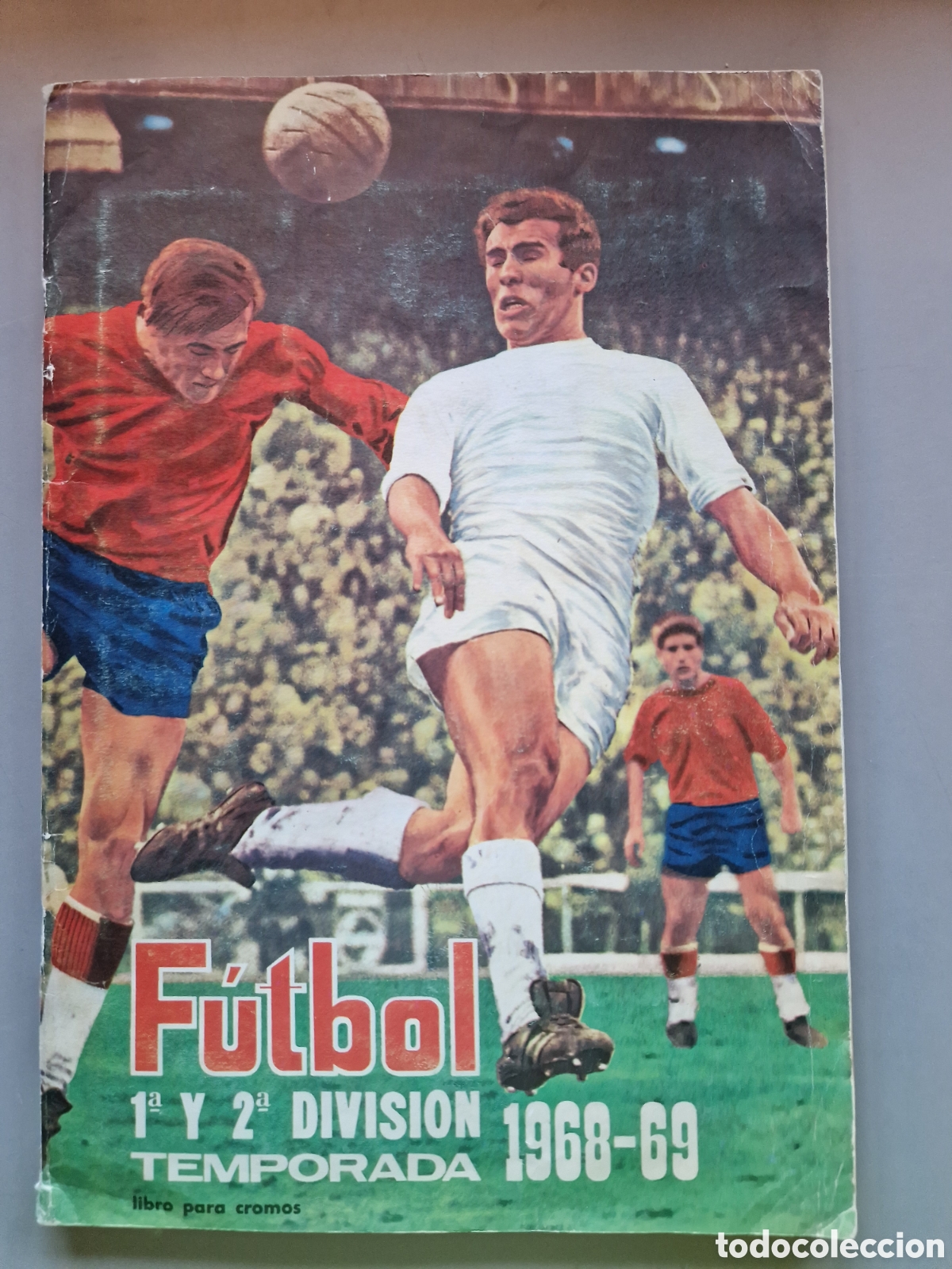 &Aacute;lbum de f&uacute;tbol completo: ALBUM COMPLETO LIGA ESTE 68 69 1968 1969 PRIMERA Y SEGUNDA CON 20 DOBLES DE PRIMERA Y 45 SEGUNDA
