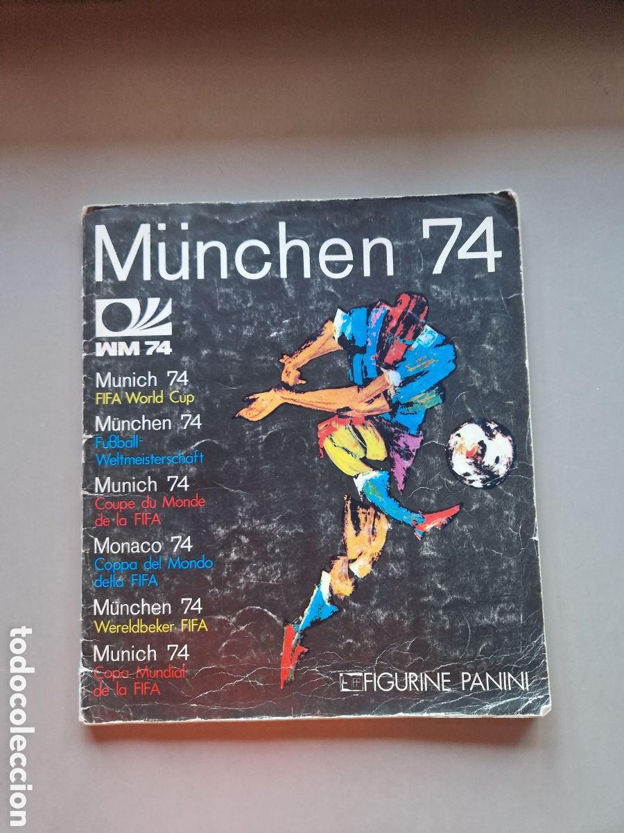 &Aacute;lbum de f&uacute;tbol completo: ALBUM COMPLETO MUNDIAL MUNICH 74 1974 WORLD CUP DIFICIL CRUYFF BECKENBAUER MULLER EUSEBIO
