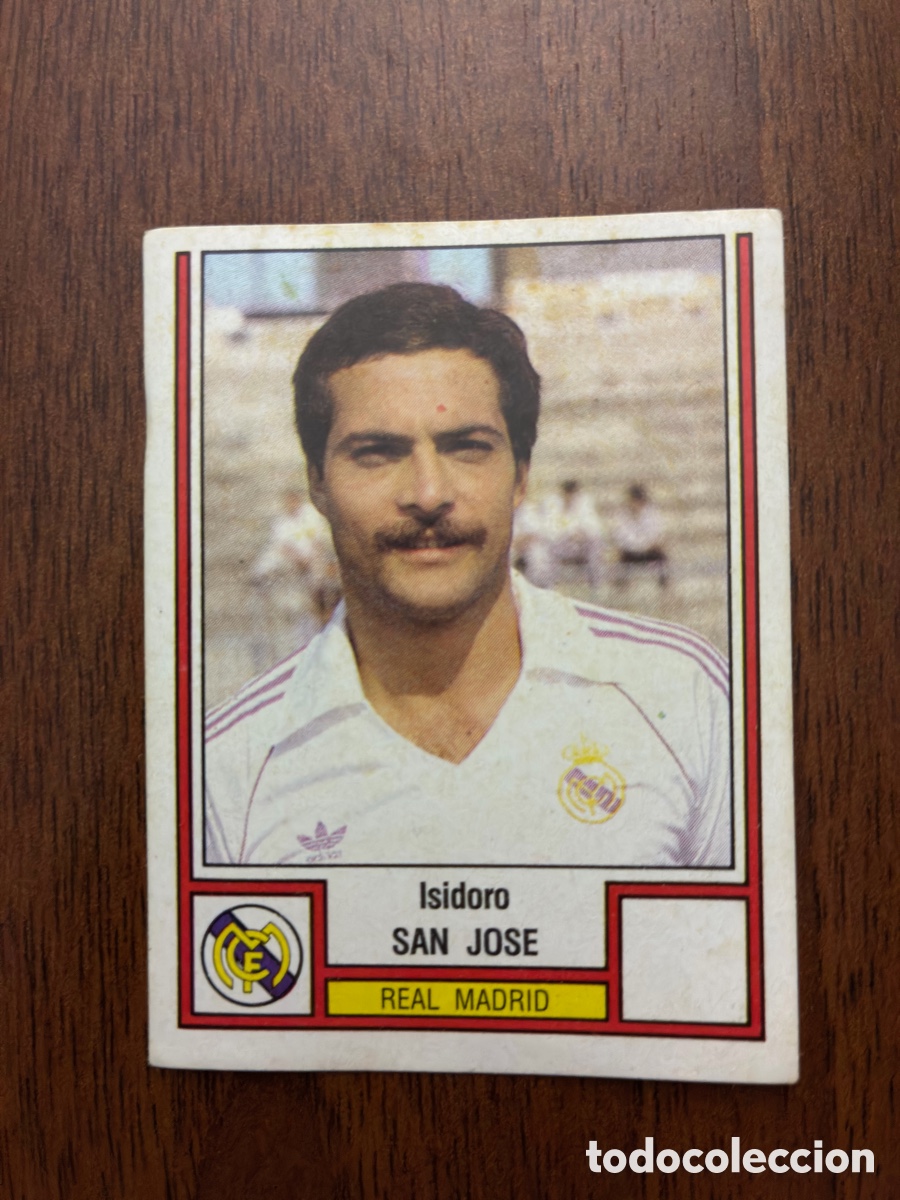 Complete Football Album: Cromo Isidoro San Jos&eacute; (Real Madrid) n&ordm; 187 - F&uacute;tbol 83 Panini (1982/83) - Sin Pegar