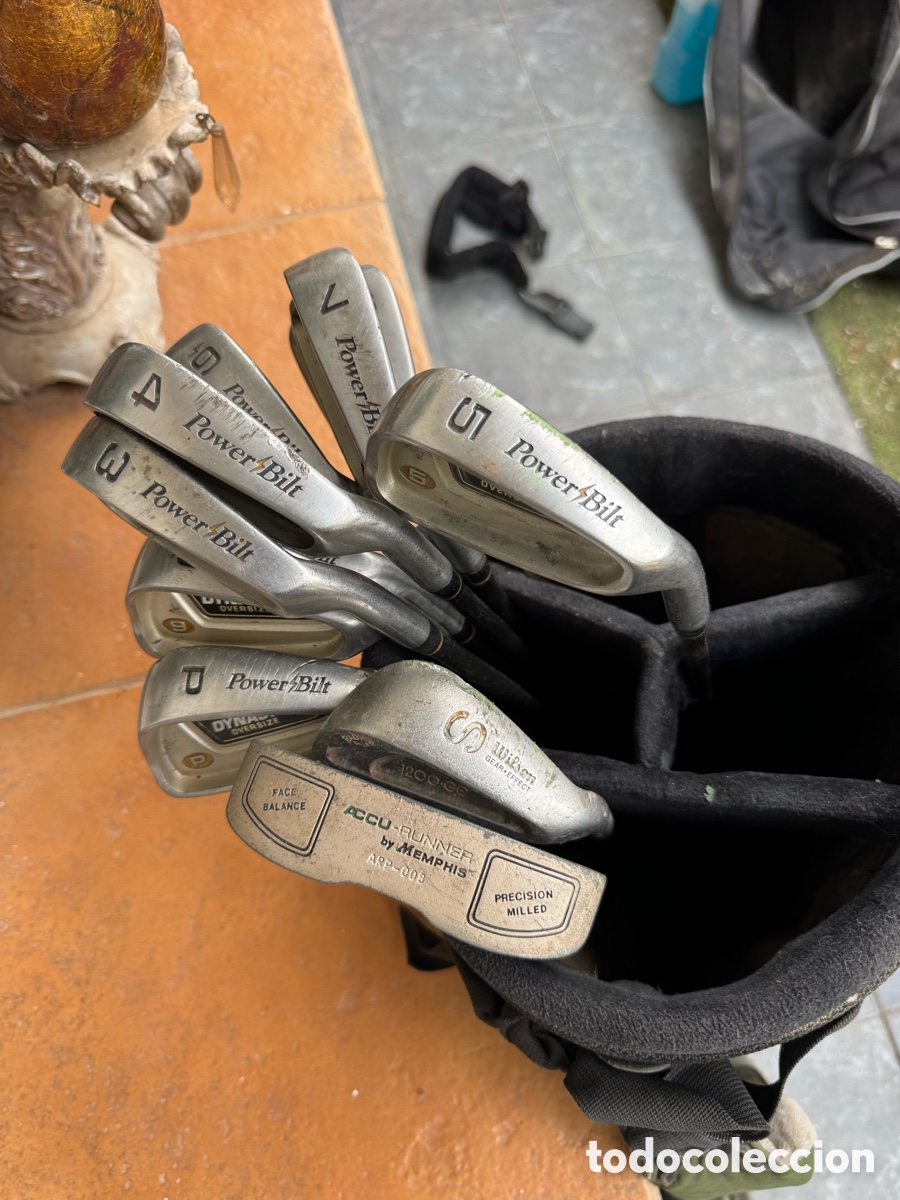 &Aacute;lbum de f&uacute;tbol completo: Conjunto de palos de golf - Foto 2