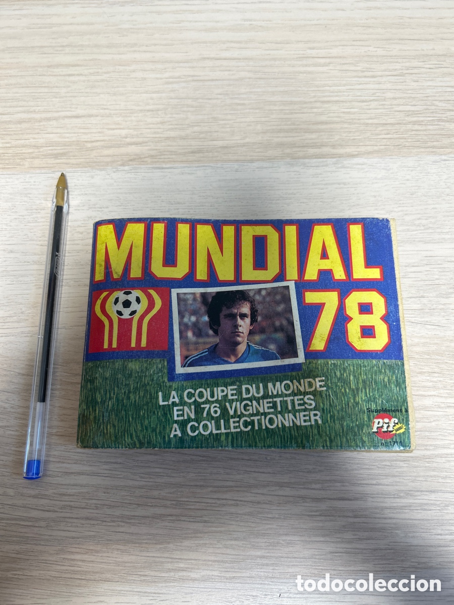 Caderneta de futebol completa: Album Mundial 78 revista PIF