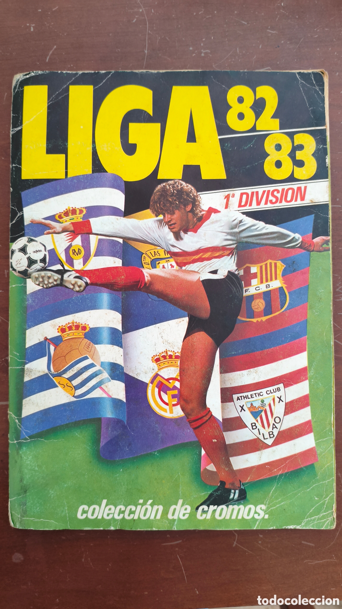 Complete Football Album: &Aacute;lbum futbol completo este liga 82/83 con varios colocas