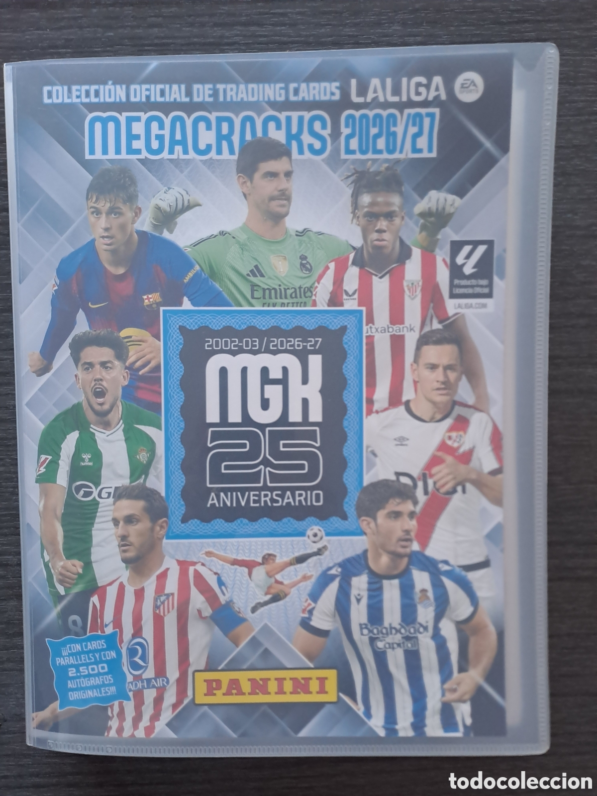 &Aacute;lbum de f&uacute;tbol completo: Megacracks 26-27 Completa primera y segunda edicion