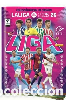 Caderneta de futebol completa: Album liga Este 25-26 COMPLETO (640 cromos)