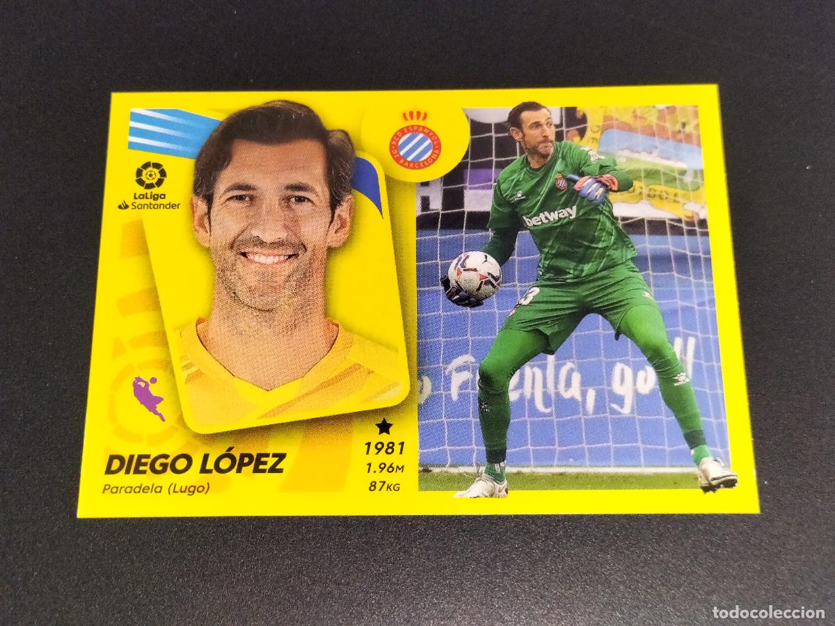 &Aacute;lbum de f&uacute;tbol completo: N&ordm; 5 DIEGO LOPEZ ESPANYOL CROMOS LALIGA SANTANDER ESTE LIGA FUTBOL 2021 2022 21 22 PANINI