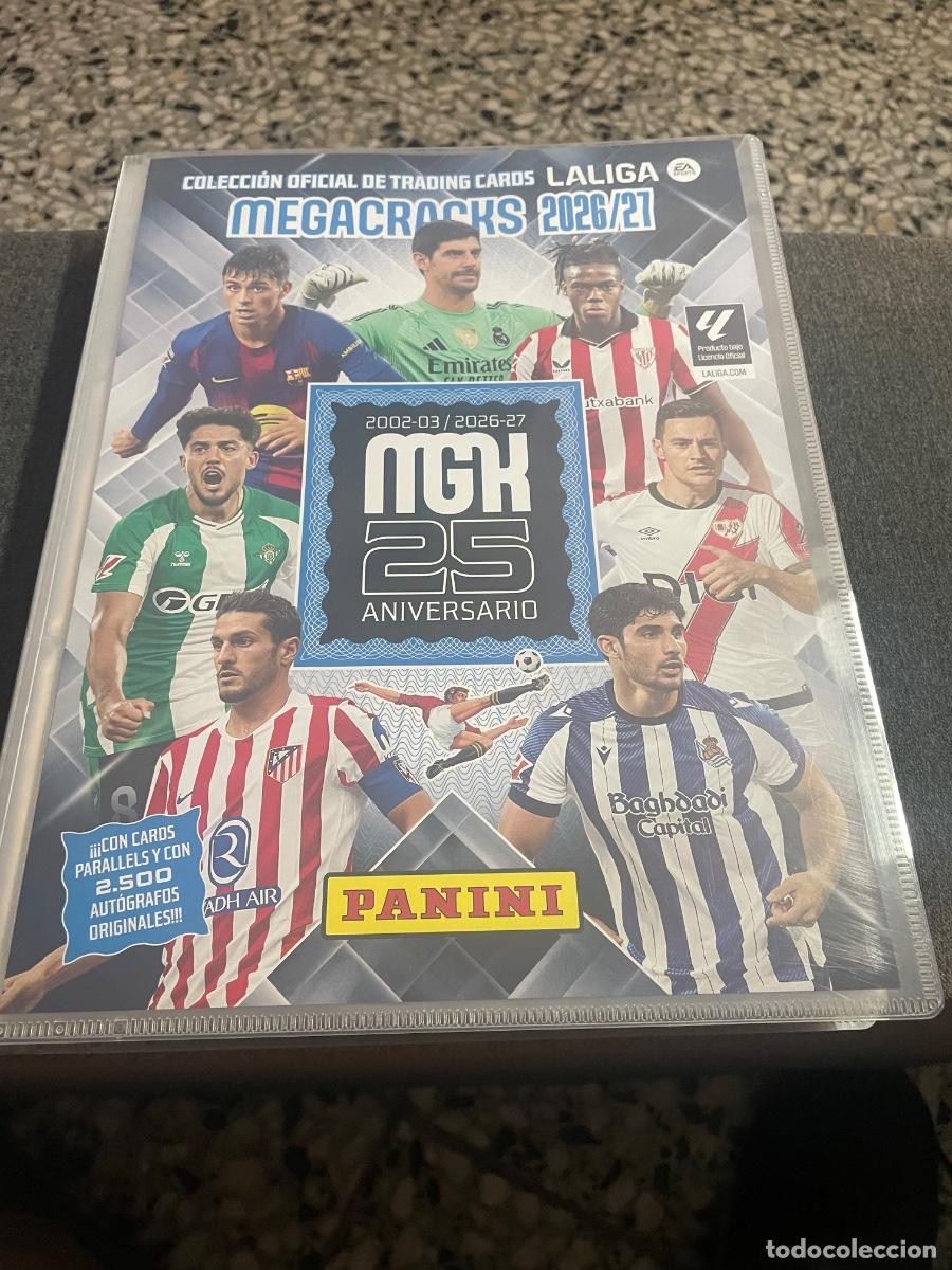 &Aacute;lbum de f&uacute;tbol completo: COLECCI&Oacute;N 25 ANIVERSARIO MEGACRAKS 26/27