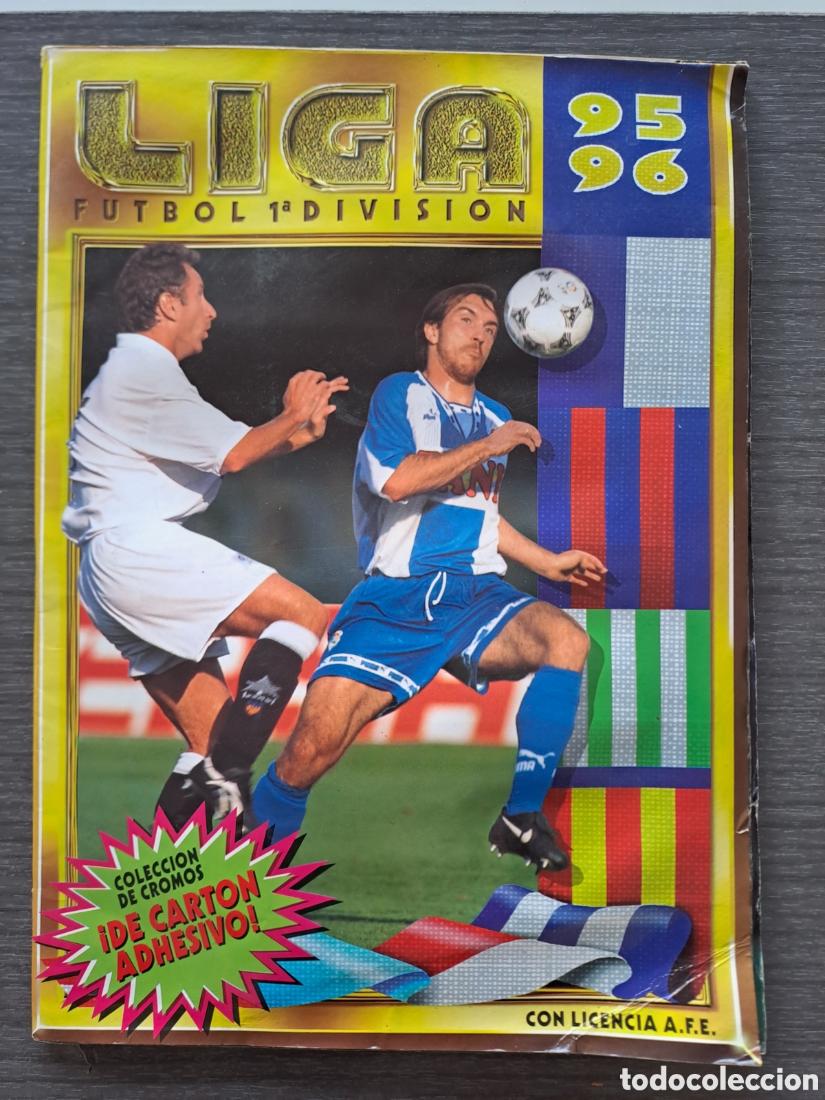 &Aacute;lbum di calcio completo: &Aacute;lbum Liga Este 95-96 Completo Joyaza para coleccionistas &iexcl;Una aut&eacute;ntica joya del f&uacute;tbol
