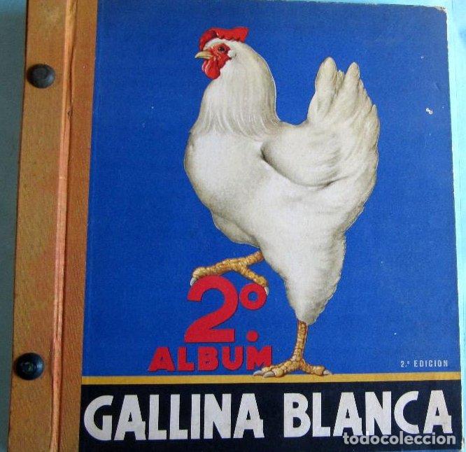 Caderneta de futebol completa: 2&ordm; ALBUM GALLINA BLANCA. COMPLETO CON TODOS LOS CROMOS EDITADOS, 1949.