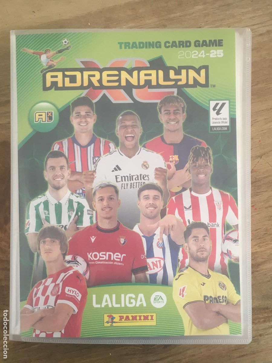 Caderneta de futebol completa: adrenalyn 2024 2025 24 25 album con 644 cromos muy buen estado