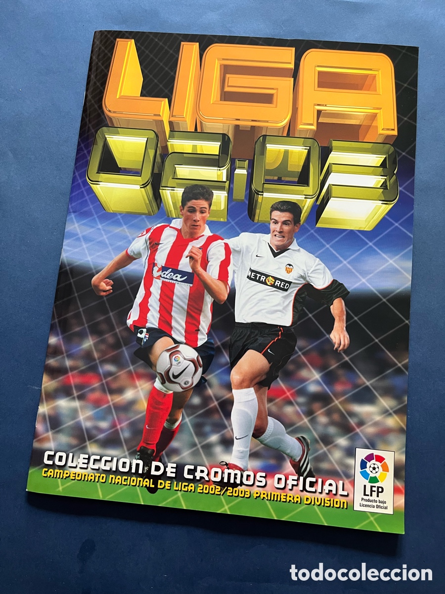 Caderneta de futebol completa: &Aacute;lbum Este 2002-03 ( Completo ) .
