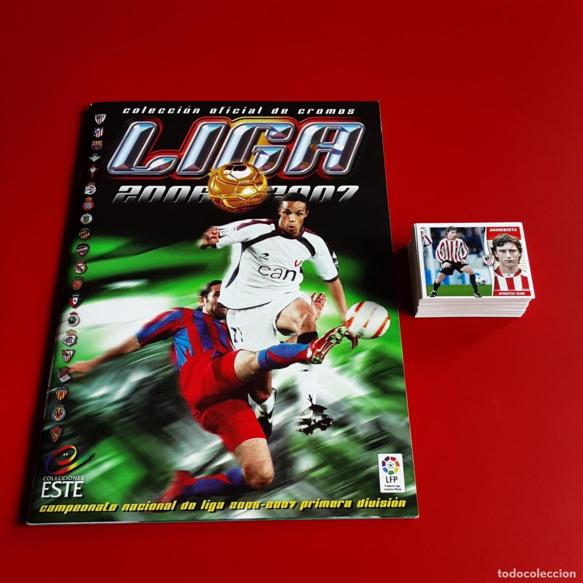 Complete Football Album: COLECCION COMPLETA LIGA ESTE 2006 2007 - INCLUYE TODO LO EDITADO MENOS CROMOS NOCILLA - MESSI ,