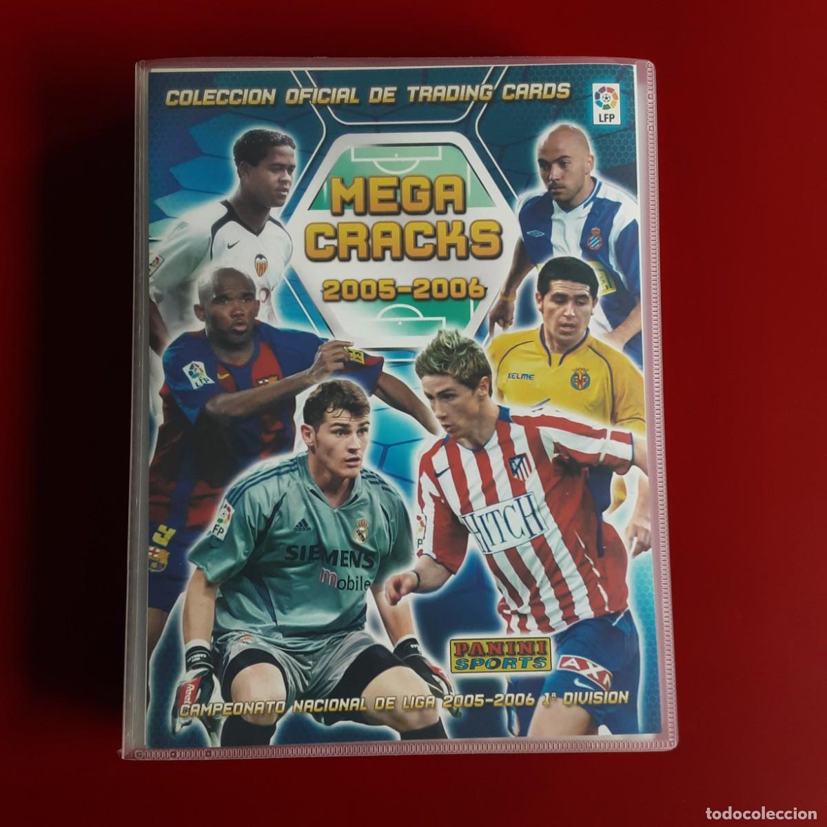Caderneta de futebol completa: COLECCION COMPLETA MEGACRACKS 2005 2006 PANINI.INCLUYE MESSI,S. RAMOS,ZIDANE- LA MAS COMPLETA DE TC
