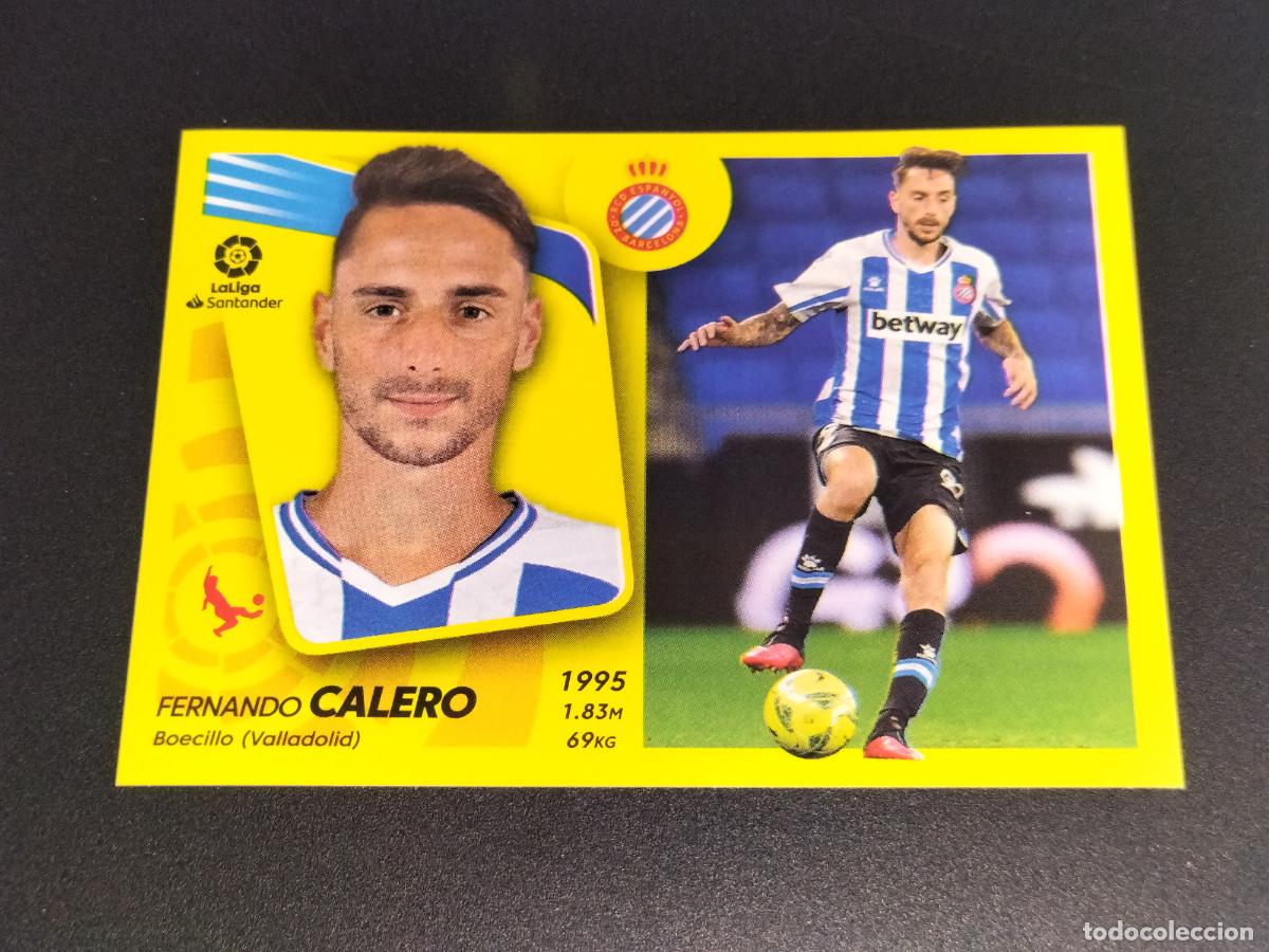 &Aacute;lbum de f&uacute;tbol completo: N&ordm; 10 FERNANDO CALERO ESPANYOL CROMOS LALIGA SANTANDER ESTE LIGA FUTBOL 2021 2022 21 22 PANINI