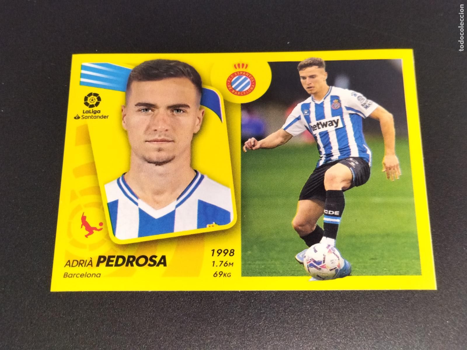 &Aacute;lbum de f&uacute;tbol completo: N&ordm; 12 A PEDROSA ESPANYOL CROMOS LALIGA SANTANDER ESTE LIGA FUTBOL 2021 2022 21 22 PANINI