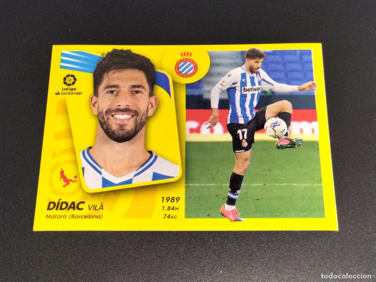 &Aacute;lbum de f&uacute;tbol completo: N&ordm; 12 B DIDAC ESPANYOL CROMOS LALIGA SANTANDER ESTE LIGA FUTBOL 2021 2022 21 22 PANINI