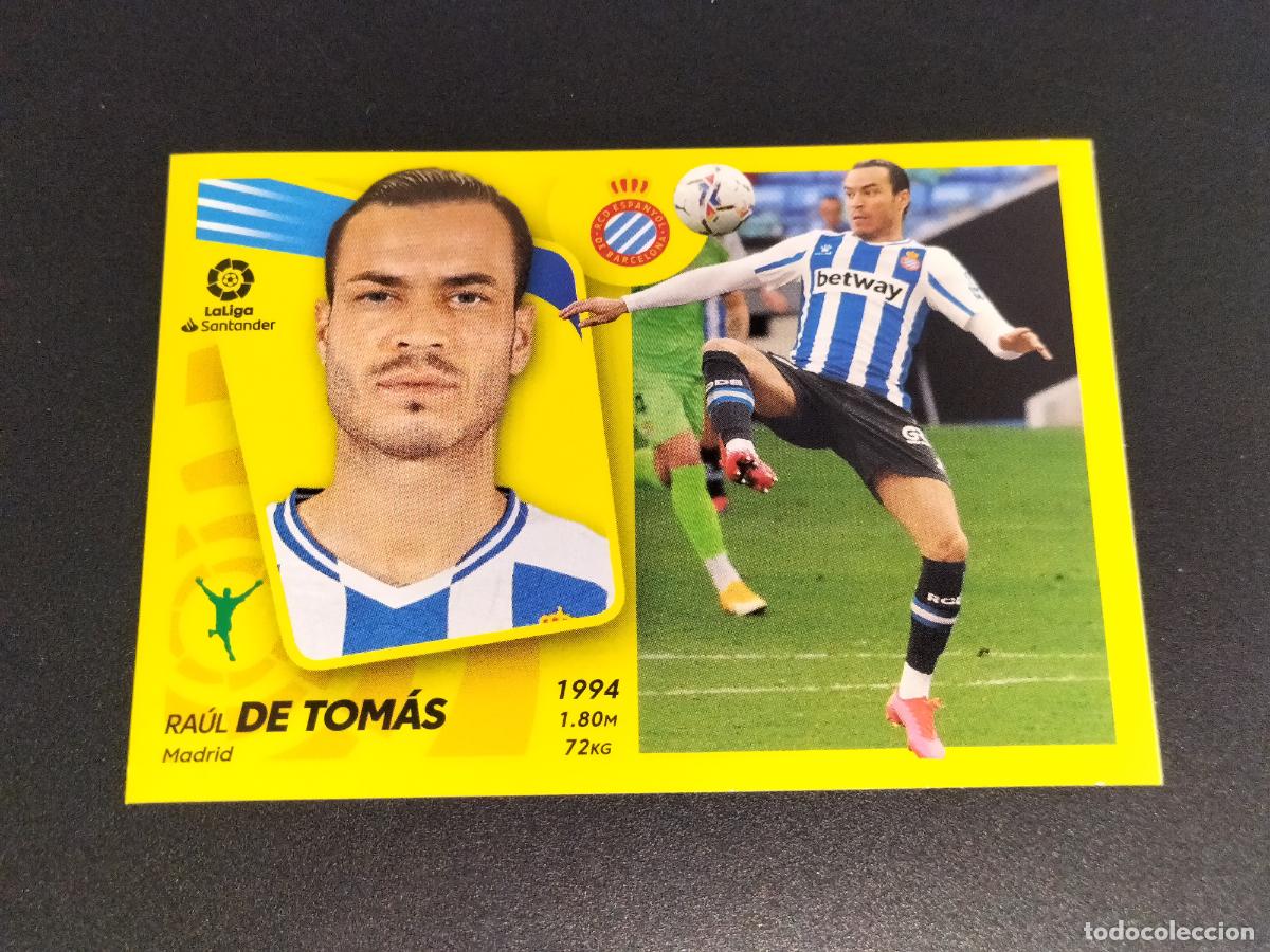 &Aacute;lbum de f&uacute;tbol completo: N&ordm; 20 DE TOMAS ESPANYOL CROMOS LALIGA SANTANDER ESTE LIGA 2021 2022 21 22 PANINI