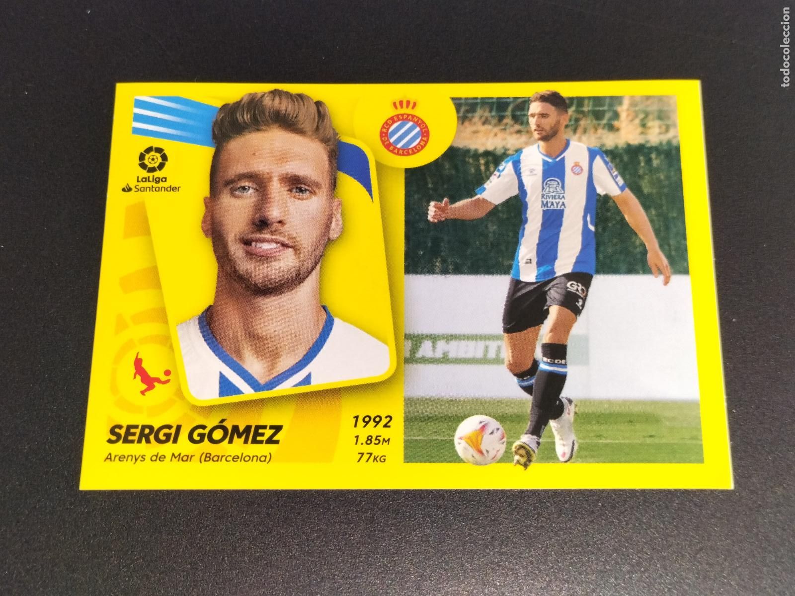 &Aacute;lbum de f&uacute;tbol completo: FICHAJE 24 SERGI GOMEZ ESPANYOL CROMOS LALIGA SANTANDER ESTE LIGA 2021 2022 21 22 PANINI