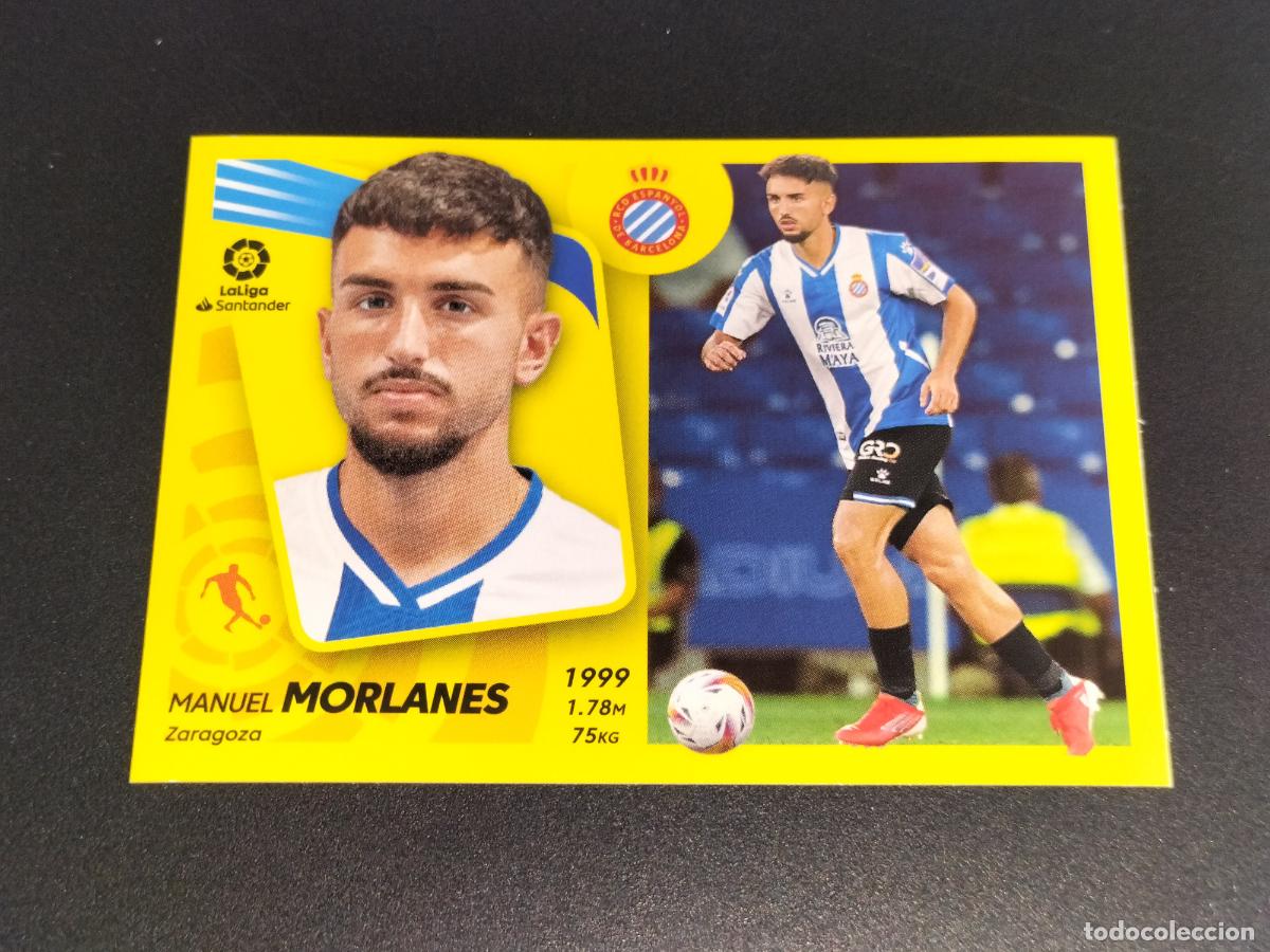 &Aacute;lbum de f&uacute;tbol completo: FICHAJE 34 MORLANES ESPANYOL CROMOS LALIGA SANTANDER ESTE LIGA 2021 2022 21 22 PANINI