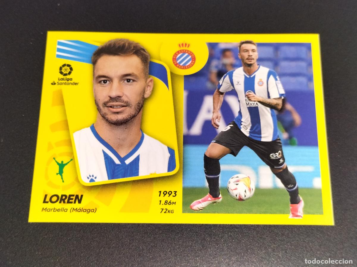 &Aacute;lbum de f&uacute;tbol completo: FICHAJE 50 LOREN ESPANYOL CROMOS LALIGA SANTANDER ESTE LIGA 2021 2022 21 22 PANINI
