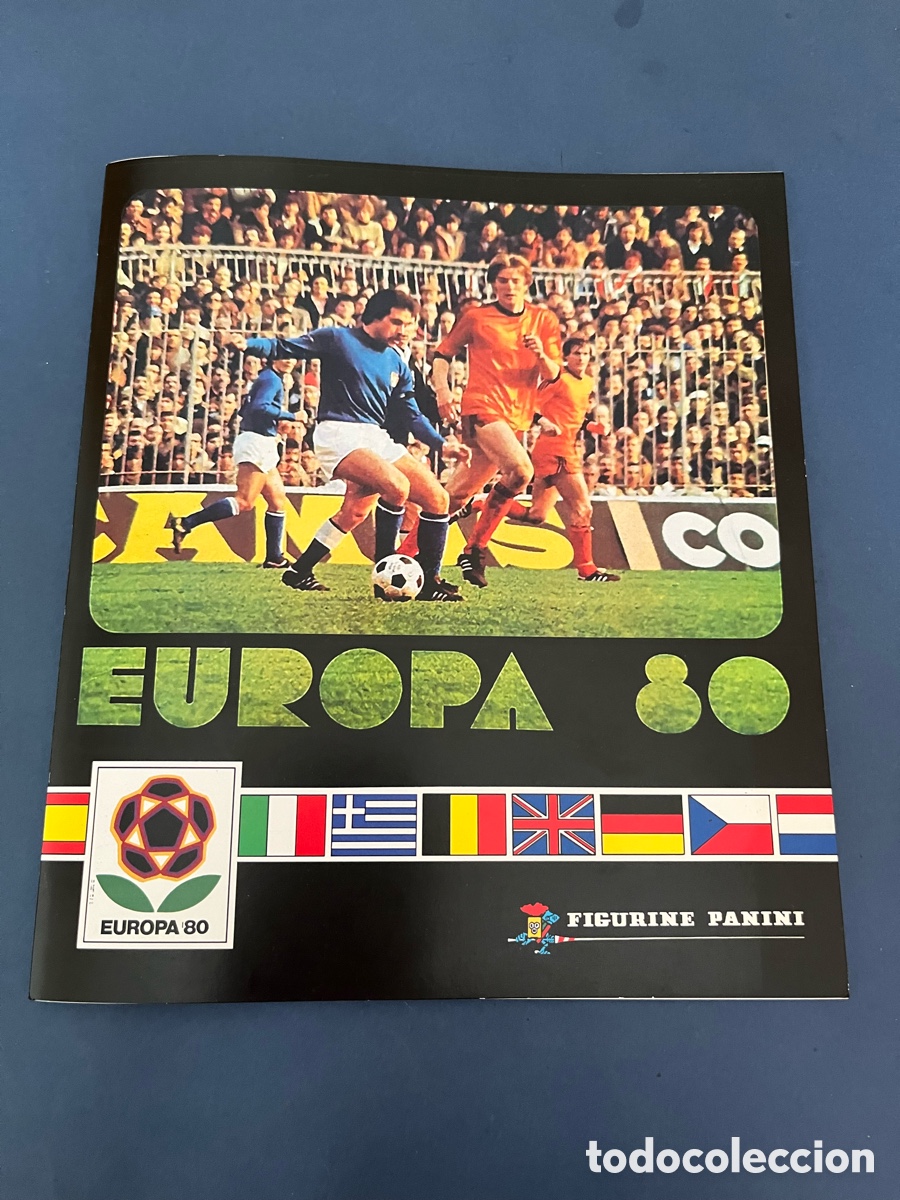 &Aacute;lbum de f&uacute;tbol completo: &Aacute;lbum Eurocopa 1980 ( completo) Edici&oacute;n Reprinted Qubotondo .