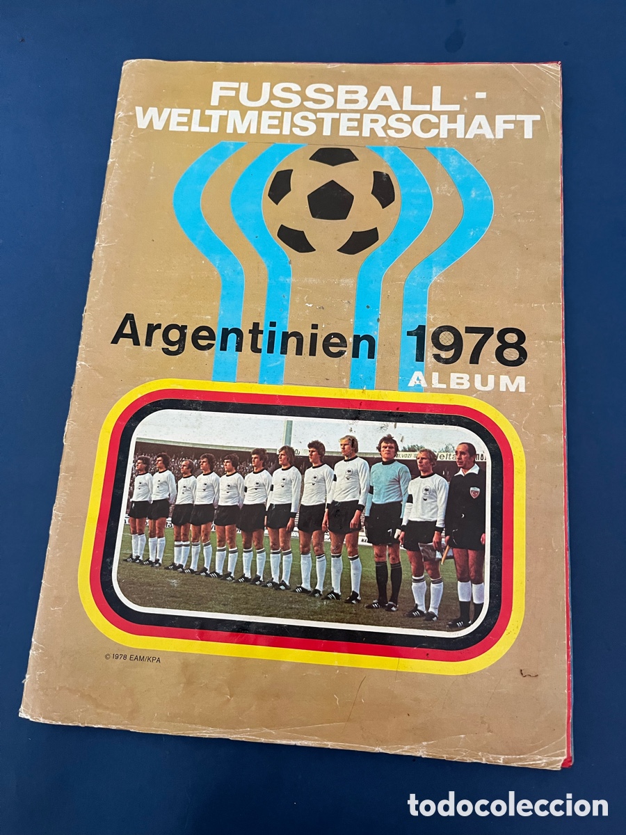 &Aacute;lbum de f&uacute;tbol completo: &Aacute;lbum Mundial Argentina 1978 ( Completo ) .