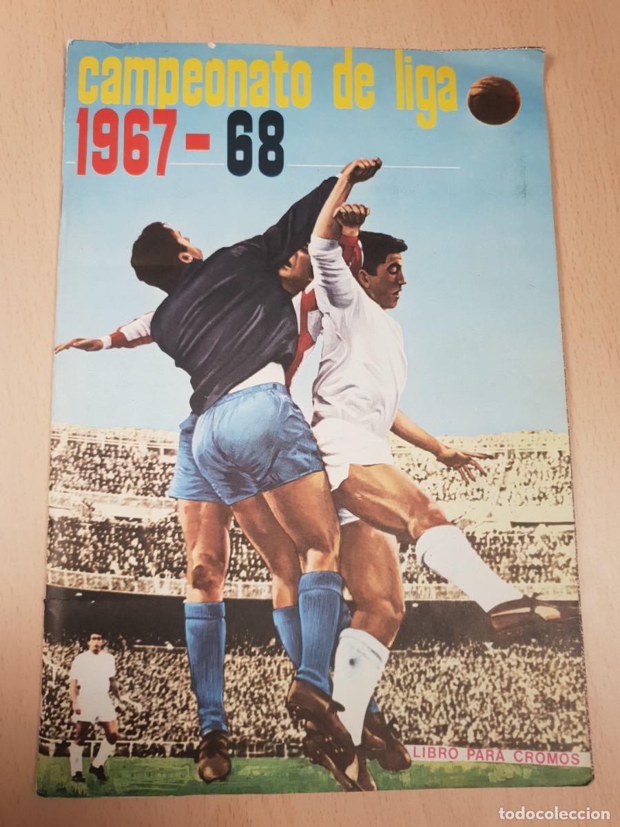 &Aacute;lbum de f&uacute;tbol completo: Album campeonato de liga 1967 68 de disgra completo con fichajes dobles muy bue estado