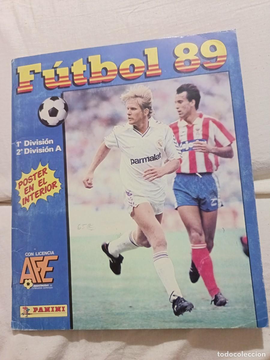 &Aacute;lbum de f&uacute;tbol completo: ALBUM FUTBOL PANINI FUTBOL 89 COMPLETO