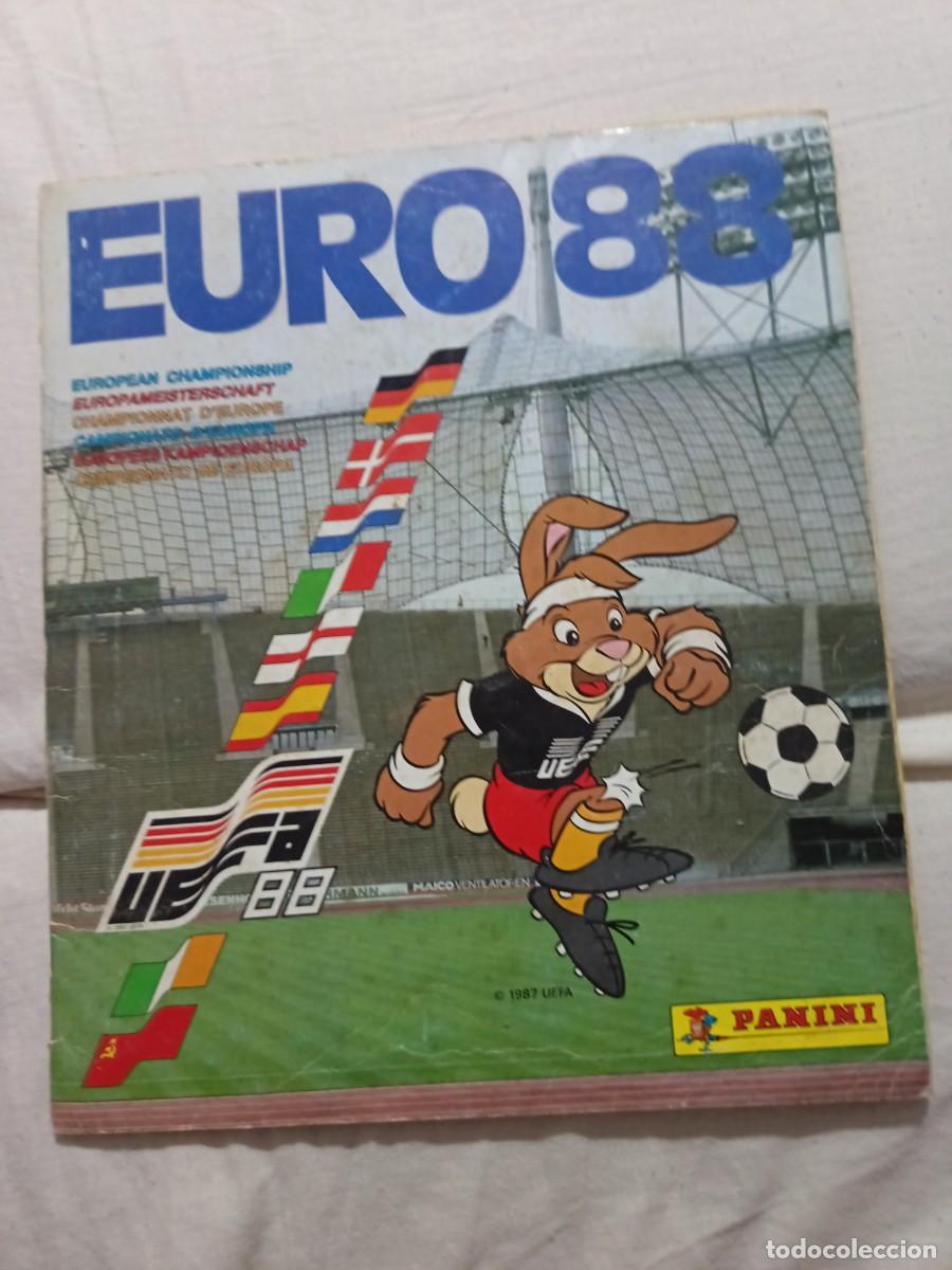 &Aacute;lbum de f&uacute;tbol completo: ALBUM FUTBOL PANINI EURO 88 COMPLETO