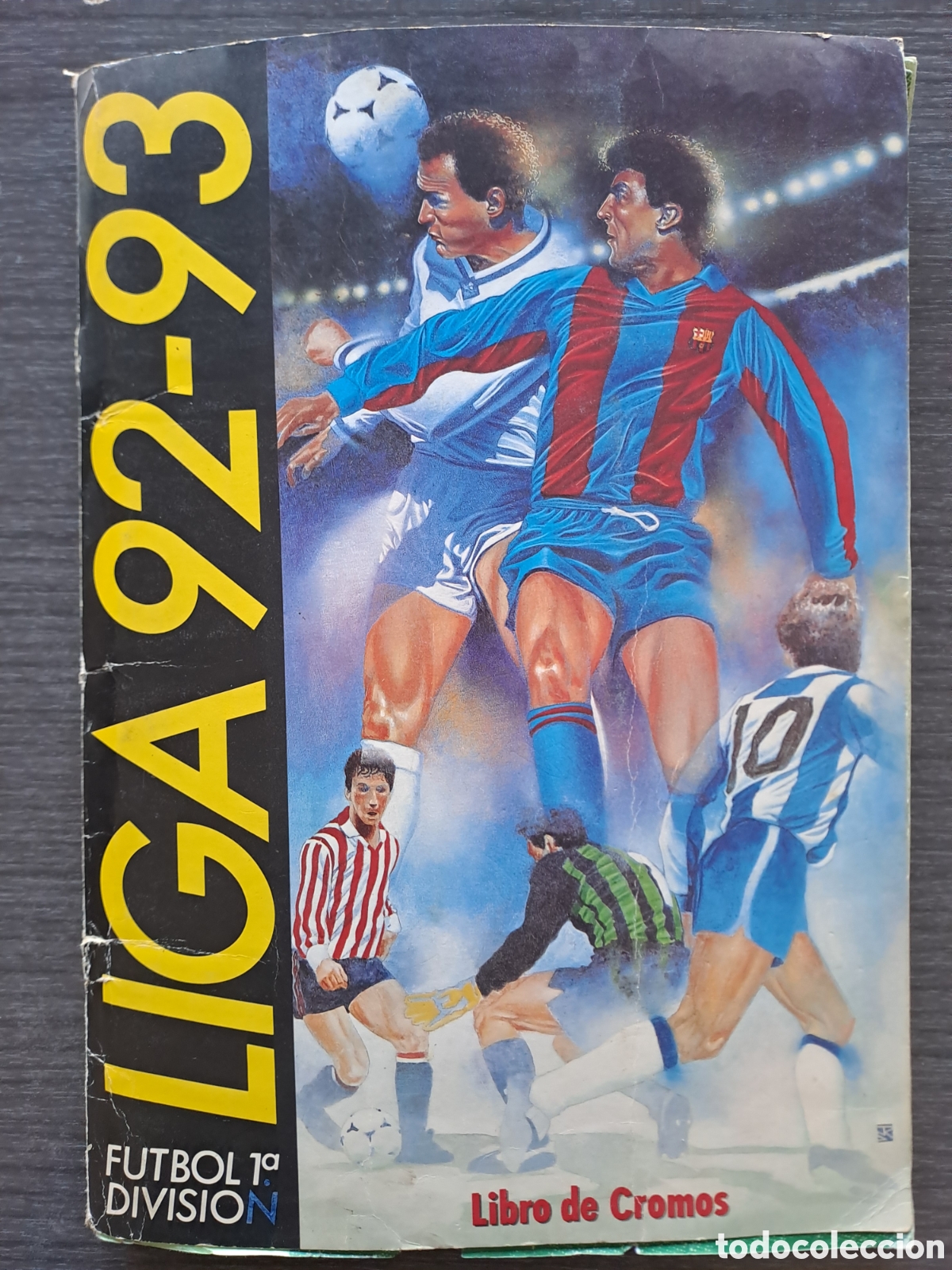 Complete Football Album: &Aacute;LBUM ULTRA COMPLETO COLECCI&Oacute;N LIGA ESTE 92-93 450 DE 451 CROMOS EDITADOS.Solo falta sergi (pintado)