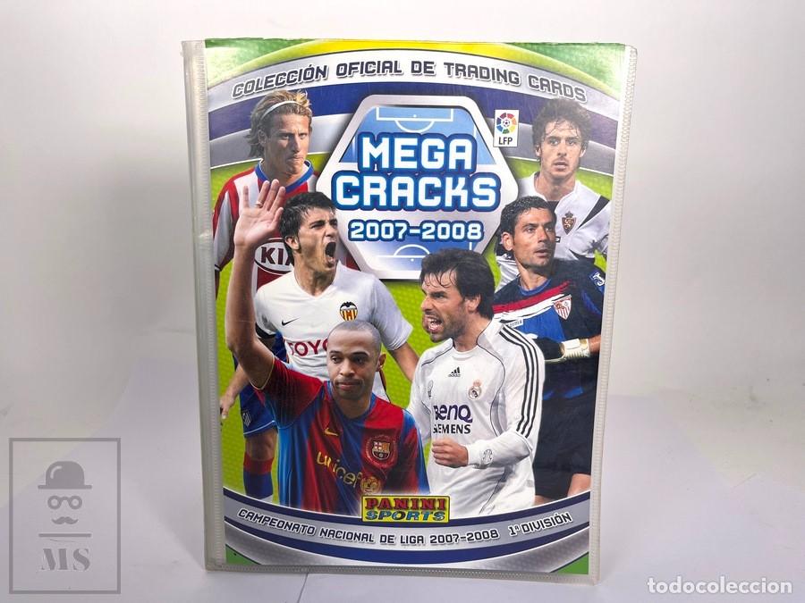&Aacute;lbum de f&uacute;tbol completo: &Aacute;lbum de F&uacute;tbol - Mega Cracks Liga 2007-2008 - Panini - Completo - Messi N&ordm; 69 y 387