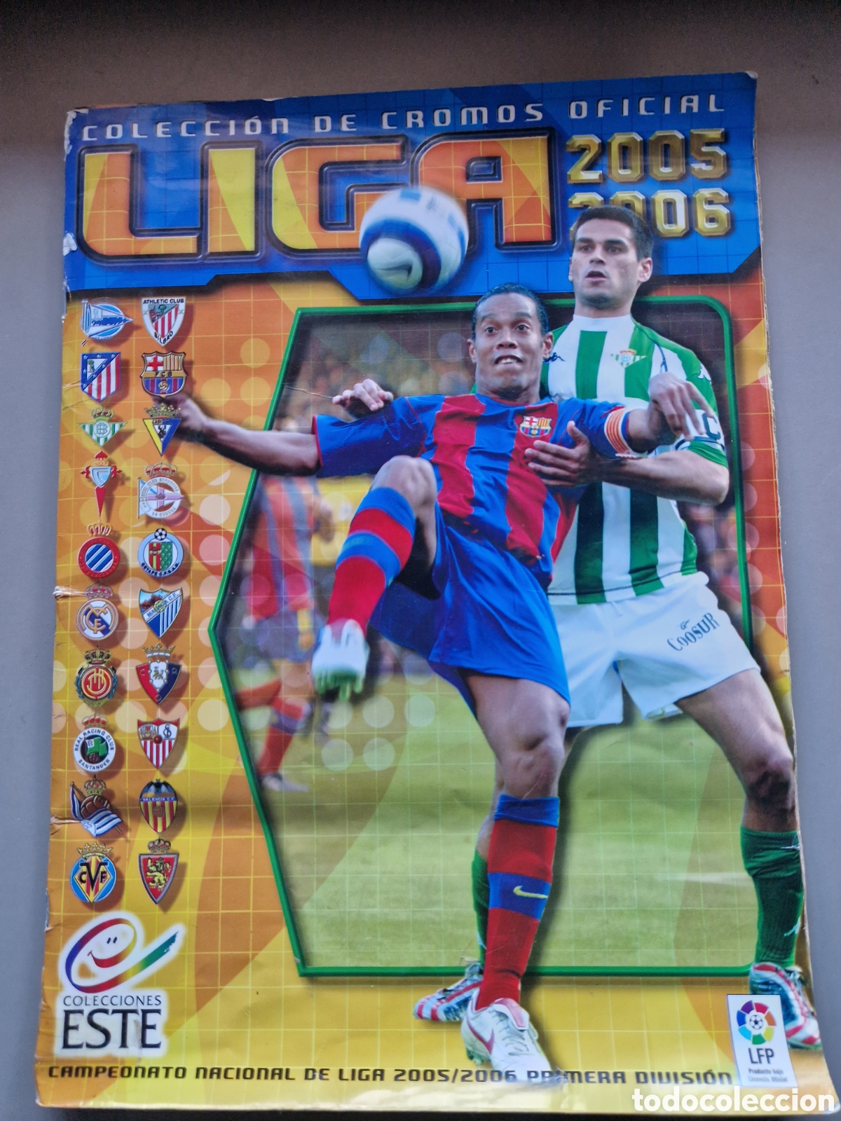 &Aacute;lbum de f&uacute;tbol completo: ALBUM COMPLETO LIGA ESTE 04 05 2004 2005 CON MESSI