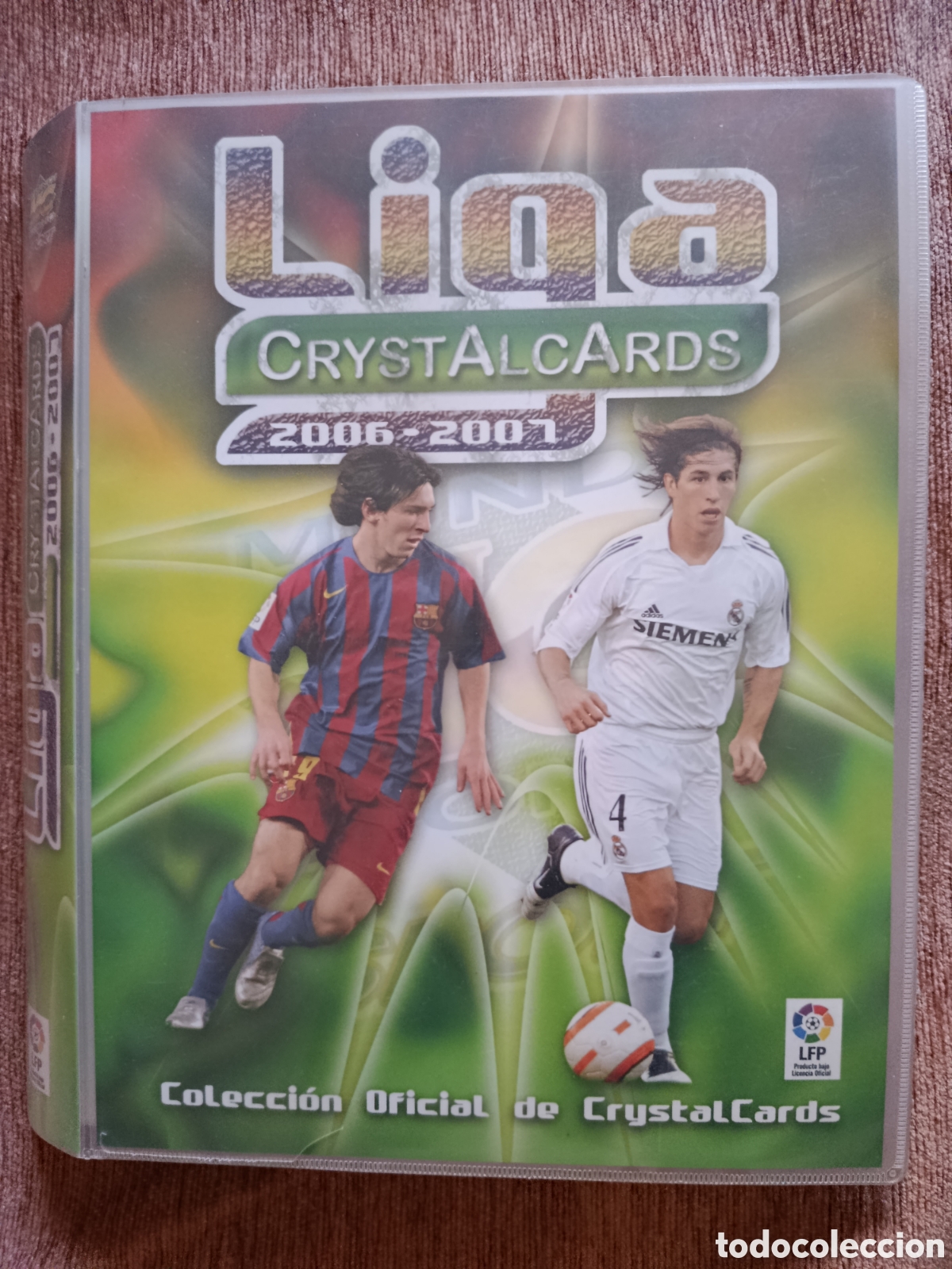 &Aacute;lbum de f&uacute;tbol completo: ALBUM 2006 2007 MUNDICROMO CRYSTAL CARD