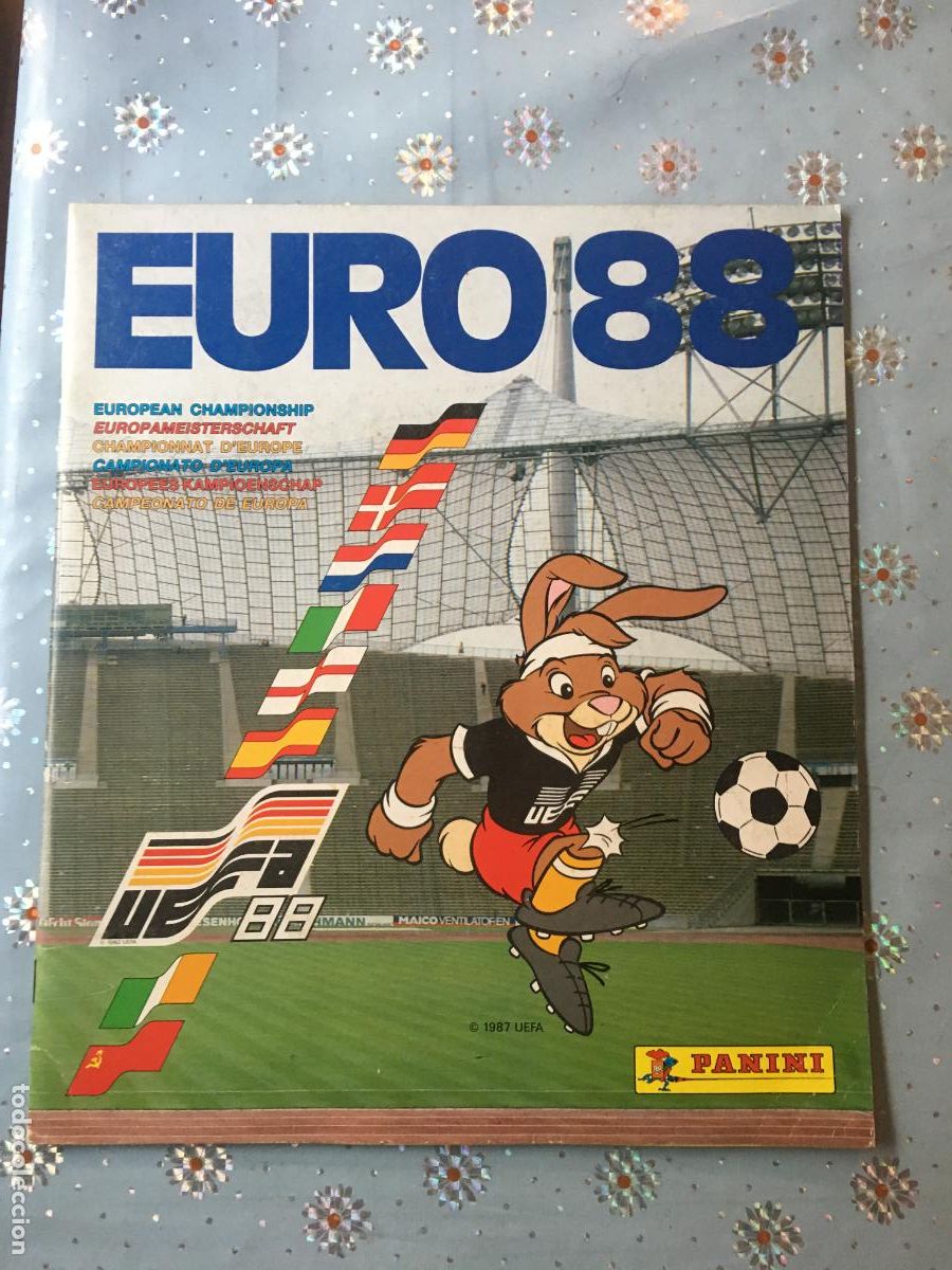 &Aacute;lbum de f&uacute;tbol completo: EURO 88 COMPLETO CAMPEONATO DE EUROPA