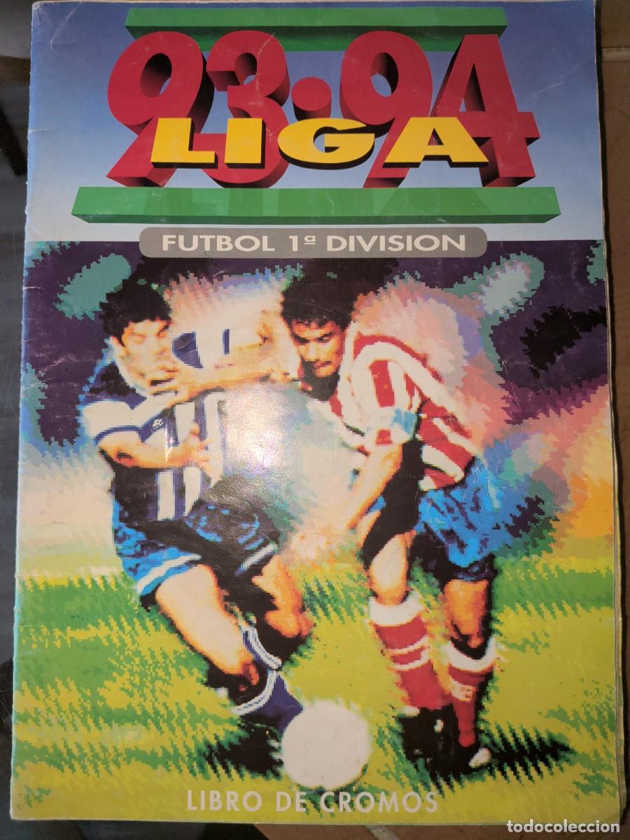 &Aacute;lbum de f&uacute;tbol completo: &Aacute;lbum este plancha 1993-94