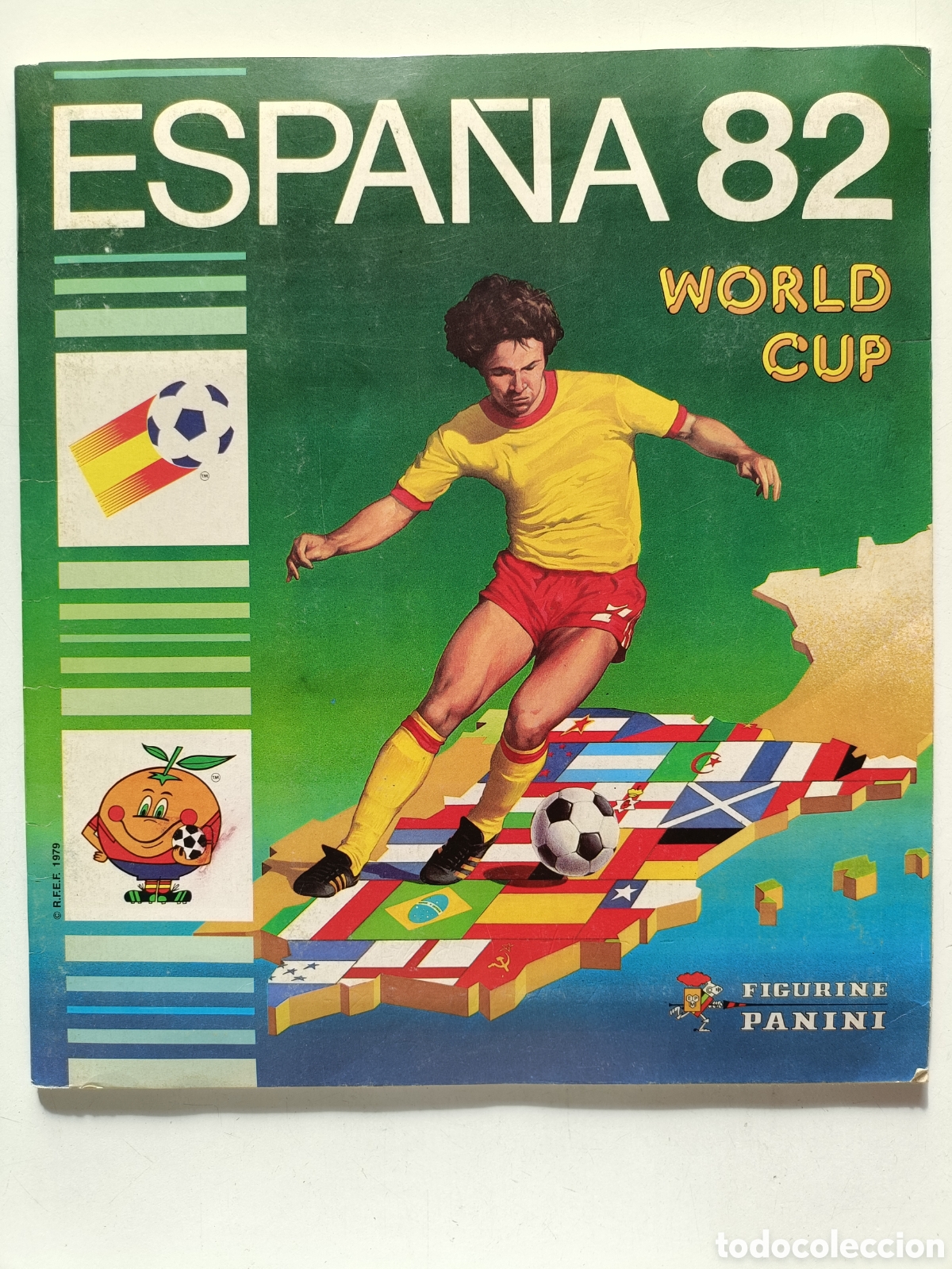 &Aacute;lbum de f&uacute;tbol completo: &Aacute;lbum de Futbol Mundial Espa&ntilde;a 82 World Cup Panini COMPLETO
