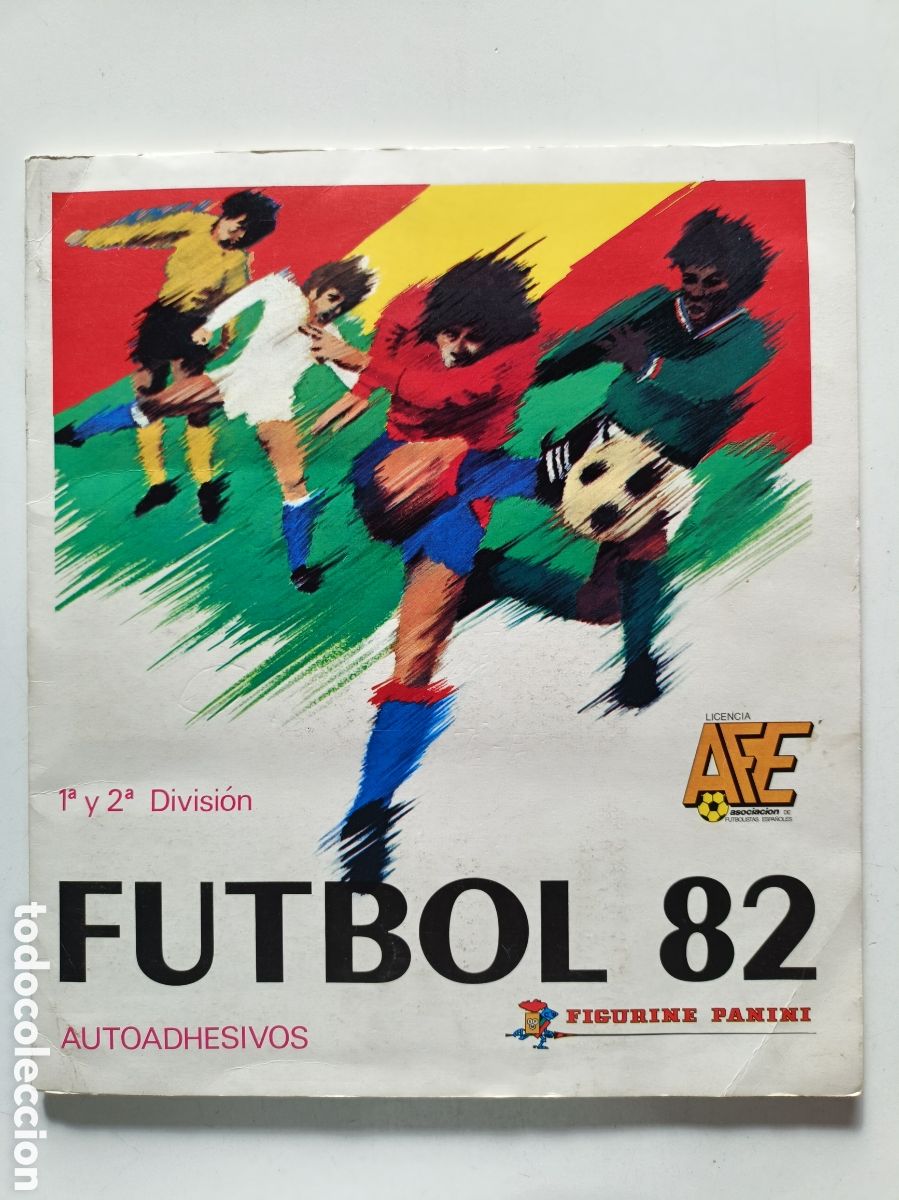 &Aacute;lbum de f&uacute;tbol completo: &Aacute;lbum de Futbol 82 1&ordf; i 2&ordf; Divisi&oacute;n COMPLETO Panini