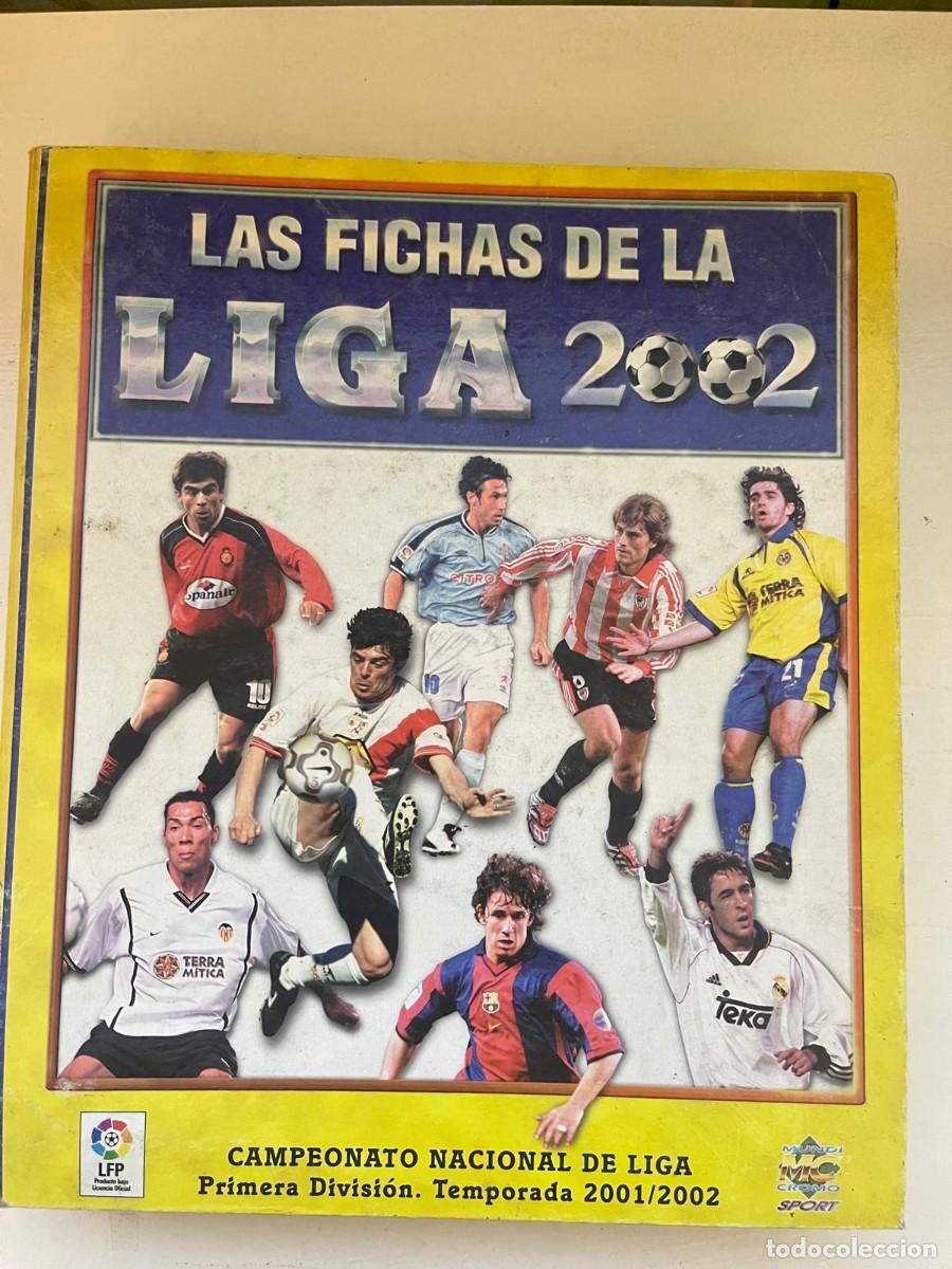 &Aacute;lbum de f&uacute;tbol completo: ⚽ &Aacute;LBUM DE CROMOS FICHAS DE LA LIGA 2002 &ndash; COMPLETO
