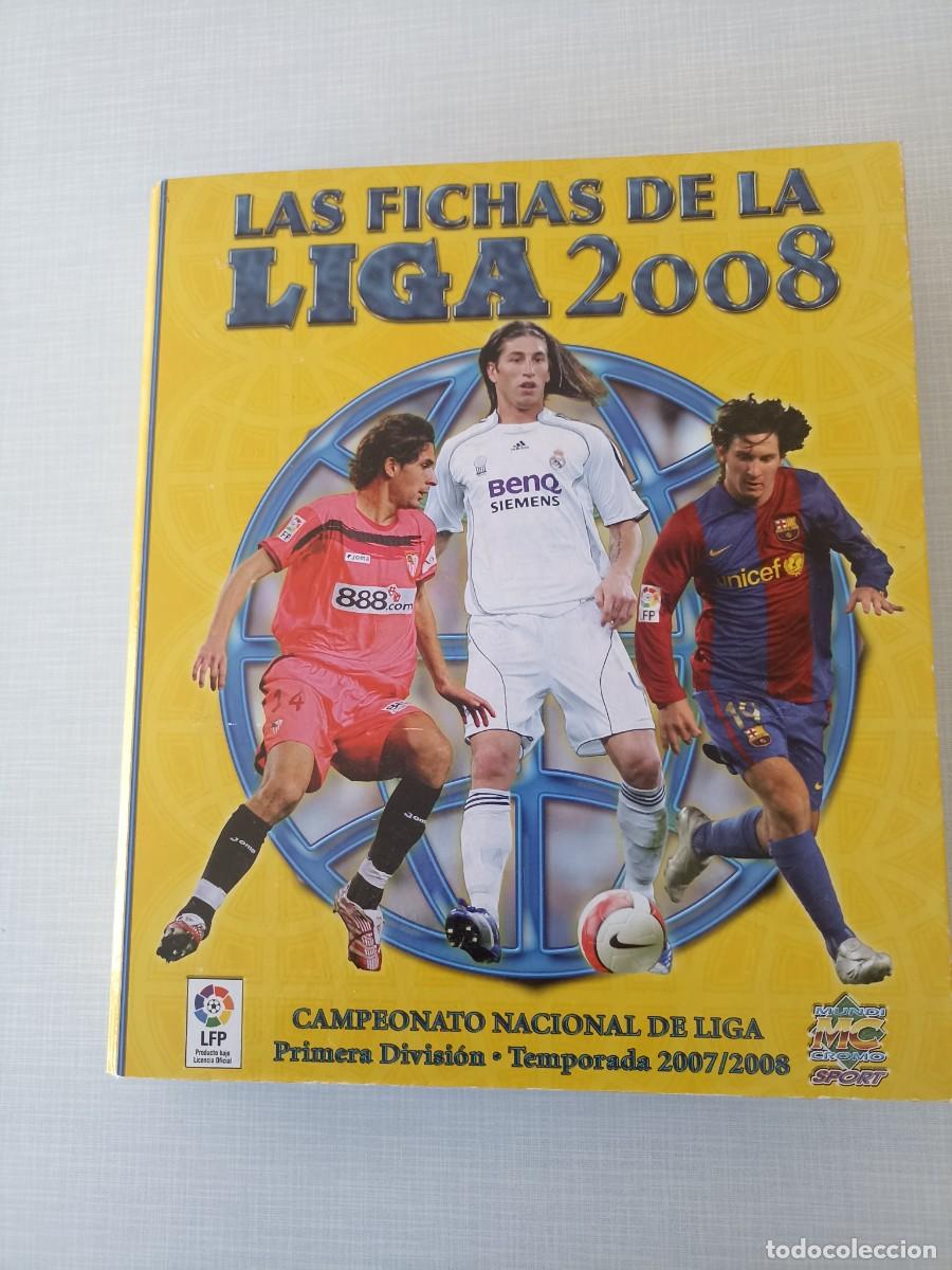 &Aacute;lbum de f&uacute;tbol completo: &Aacute;lbum completo de anillas Mundicromo. A&ntilde;o 2008