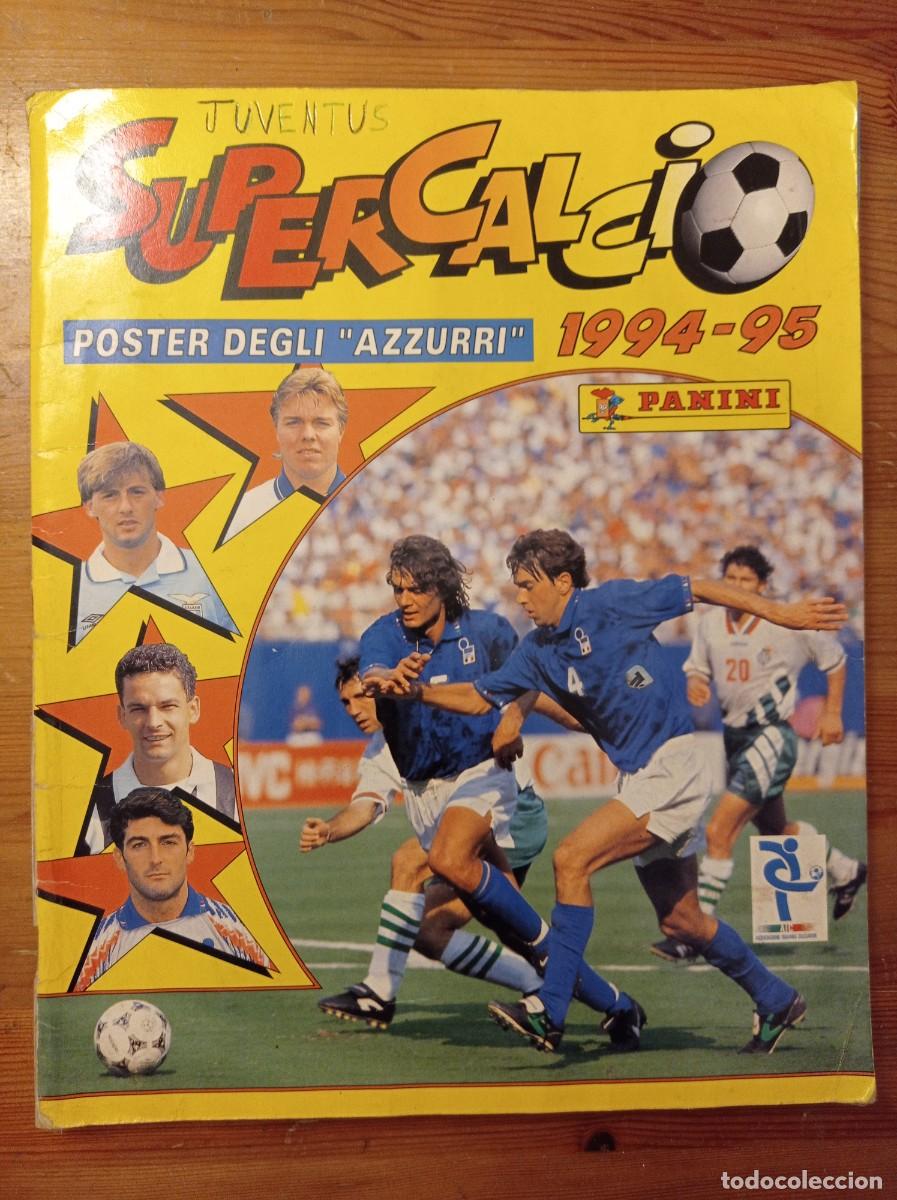 &Aacute;lbum de f&uacute;tbol completo: Album Panini Supercalcio 1994-95 - Completo