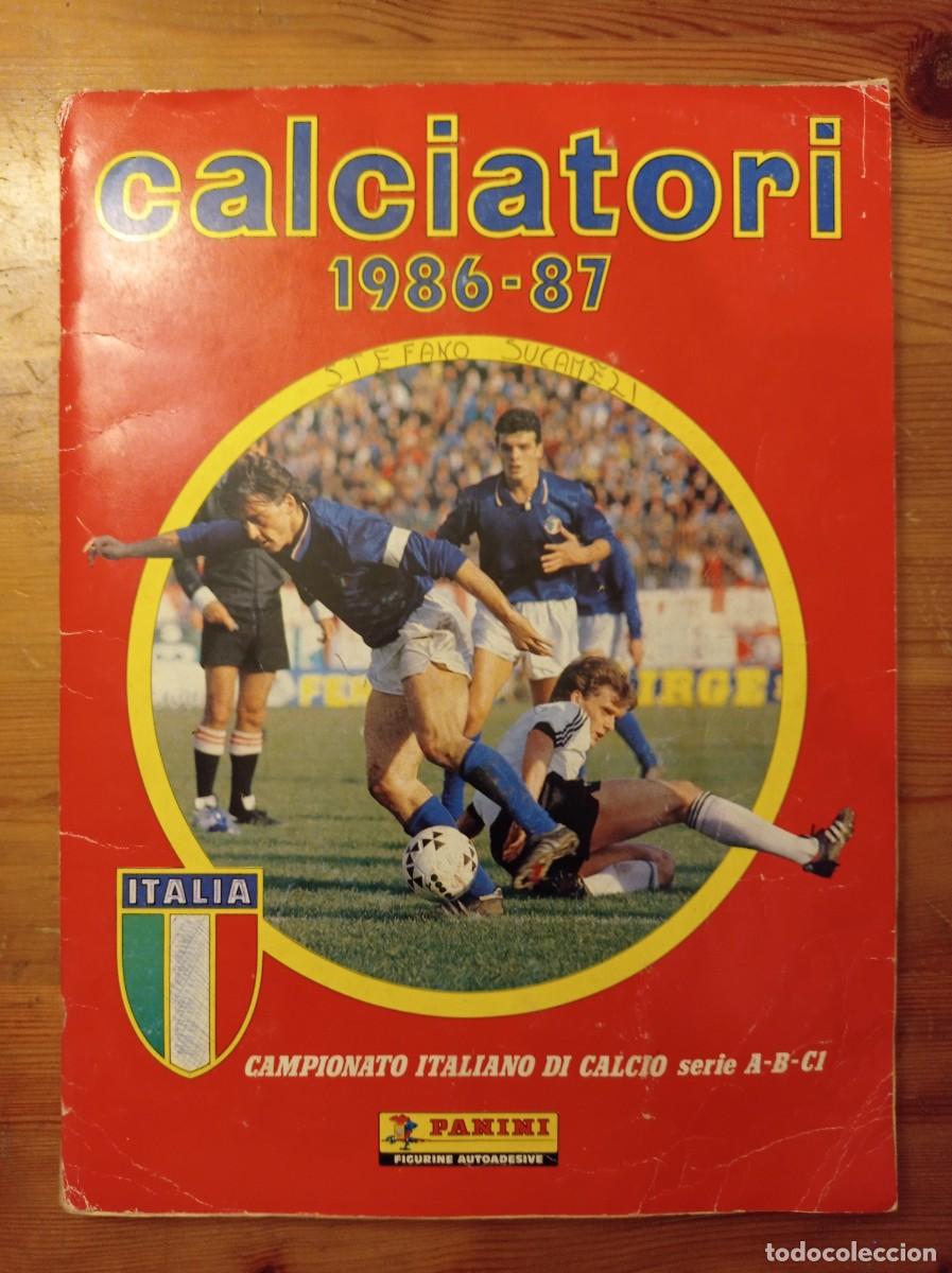 &Aacute;lbum de f&uacute;tbol completo: Album Panini Calciatori 86 87 - Completo 99,5% Maradona Platini Baggio Rossi Rummenigge Laudrup