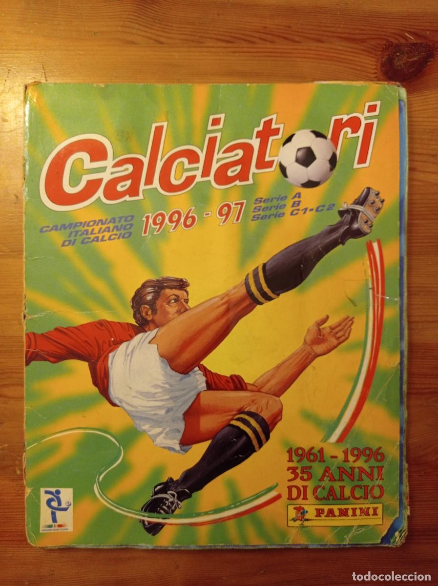 &Aacute;lbum de f&uacute;tbol completo: Album Panini Calciatori 96 97 - Completo - Zidane Baggio Del Piero Totti