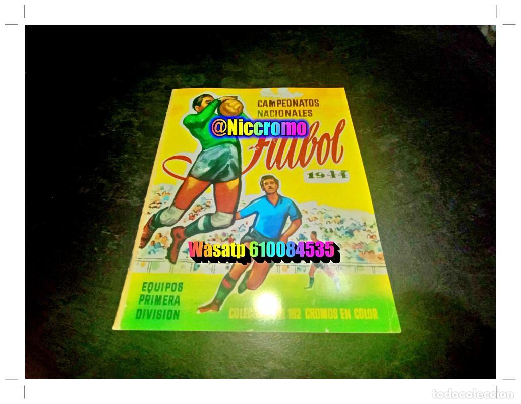 &Aacute;lbum de f&uacute;tbol completo: campeonato 1944 futbol album cromos tipo facs&iacute;mil liga ver fotos + en niccromo